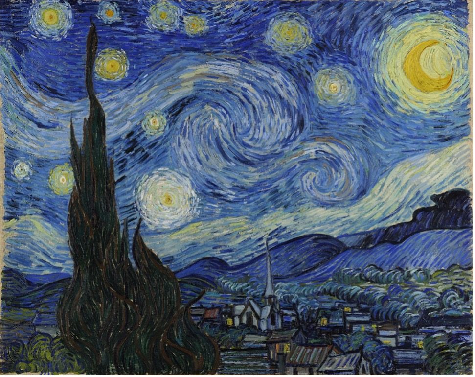 Starry Night, Vincent Van Gogh