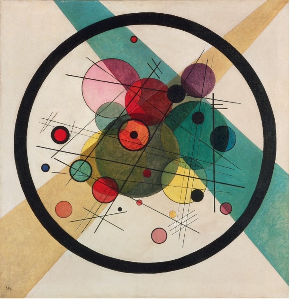 Circles Within a Circle, Wassily Kandinsky